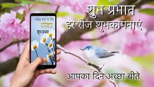 Play Good Morning Everyday Greetings in Hindi  and enjoy Good Morning Everyday Greetings in Hindi with UptoPlay