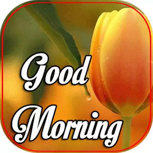 Play Good Morning flowers GIFS APK