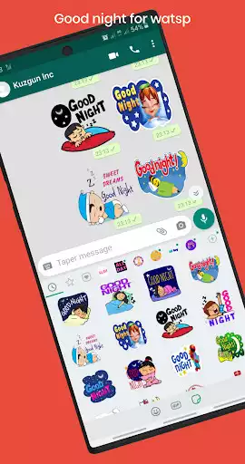 Play Good Morning Good Night Stickers as an online game Good Morning Good Night Stickers with UptoPlay