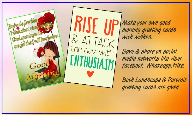 Play Good Morning Greeting Cards  and enjoy Good Morning Greeting Cards with UptoPlay