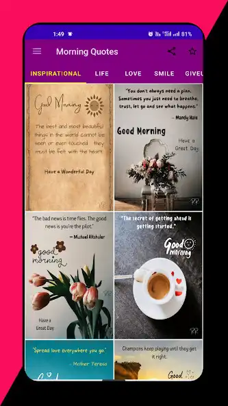Play Good Morning Life Quotes as an online game Good Morning Life Quotes with UptoPlay