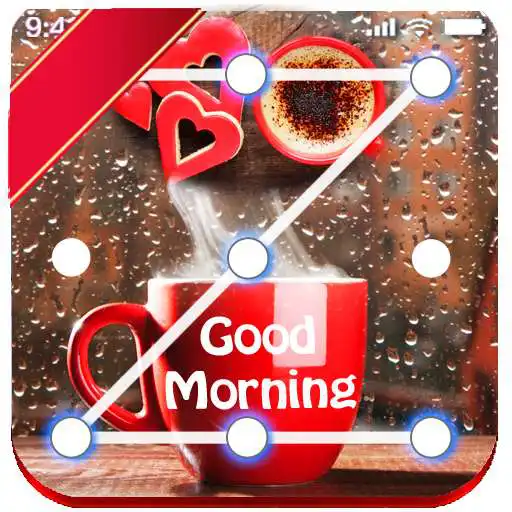 Play Good Morning Lock Screen Pattern keypad wallpaper APK