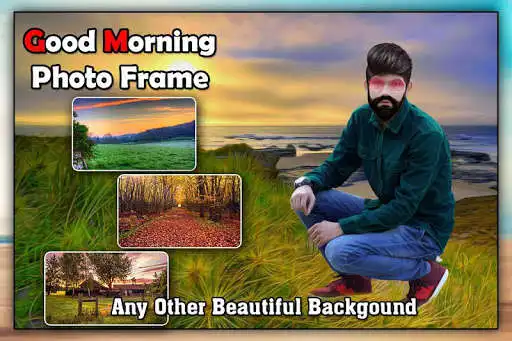 Play Good Morning Photo Frame : Cut Paste Editor as an online game Good Morning Photo Frame : Cut Paste Editor with UptoPlay