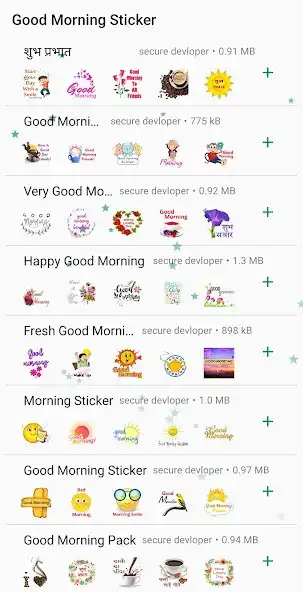 Play Good Morning Sticker For Whats  and enjoy Good Morning Sticker For Whats with UptoPlay
