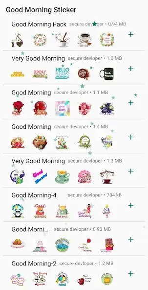Play Good Morning Sticker For Whats as an online game Good Morning Sticker For Whats with UptoPlay