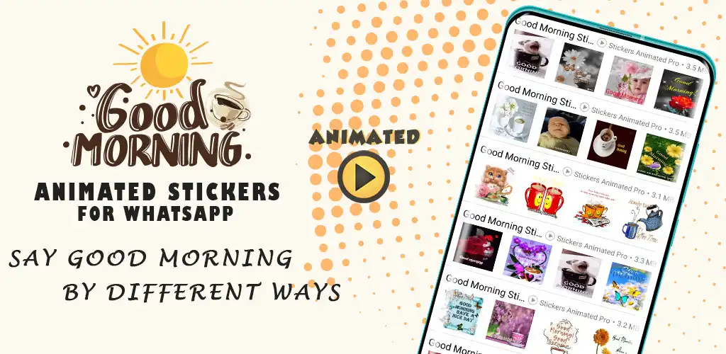 Play Good Morning Stickers Animated  and enjoy Good Morning Stickers Animated with UptoPlay