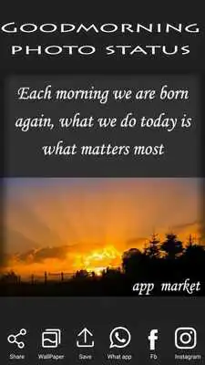 Play Good morning  wallpaper status gif