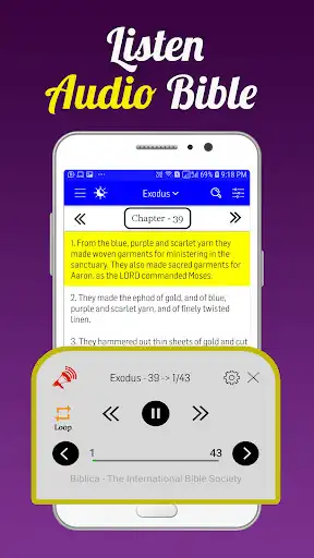 Play Good News Bible (GNB) Offline - Audio Bible GNB as an online game Good News Bible (GNB) Offline - Audio Bible GNB with UptoPlay