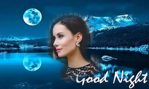 Play Good Night Photo Frame New HD as an online game Good Night Photo Frame New HD with UptoPlay