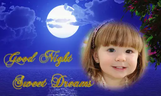 Play Good Night Photo Frame as an online game Good Night Photo Frame with UptoPlay