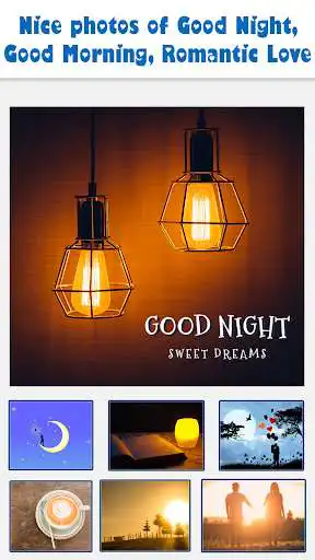 Play Good Night Photo Text Frame  and enjoy Good Night Photo Text Frame with UptoPlay