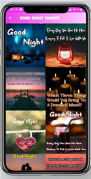 Play Good night romantic messages as an online game Good night romantic messages with UptoPlay