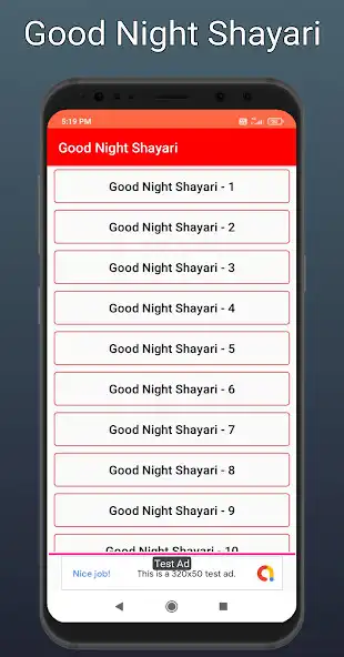 Play Good Night Shayari Hindi  and enjoy Good Night Shayari Hindi with UptoPlay