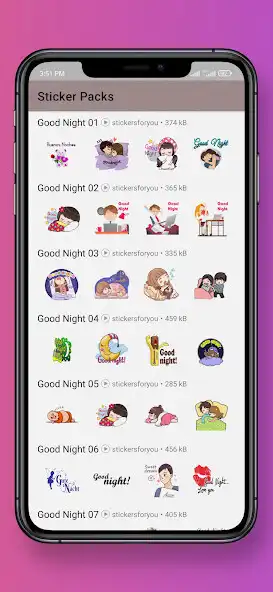 Play Good Night WaStickerapp 2022  and enjoy Good Night WaStickerapp 2022 with UptoPlay