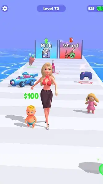 Play Good or Bad Mom Run: Mom Games as an online game Good or Bad Mom Run: Mom Games with UptoPlay