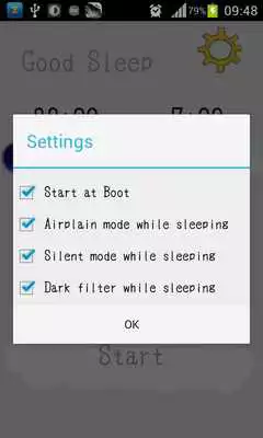 Play Good Sleep(intelligent filter)