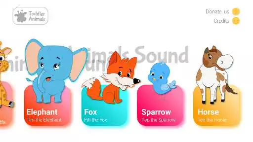 Play Goofie Animal Sounds as an online game Goofie Animal Sounds with UptoPlay