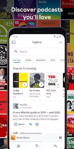 Play Google Podcasts as an online game Google Podcasts with UptoPlay