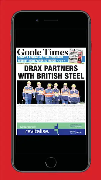 Play Goole Times Newsspaper as an online game Goole Times Newsspaper with UptoPlay