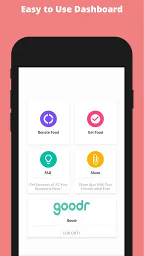 Play GOOODr - Food Donation App as an online game GOOODr - Food Donation App with UptoPlay