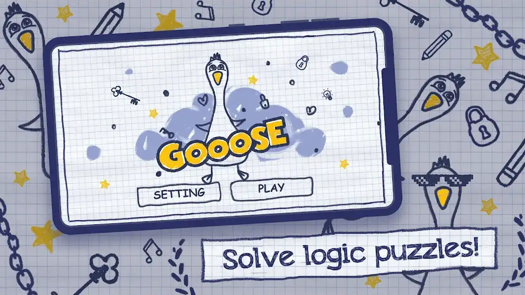 Play Gooose - Funny Draw Puzzle  and enjoy Gooose - Funny Draw Puzzle with UptoPlay