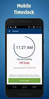 Play Goose - Cell Phone Tracker  Mobile Time Clock