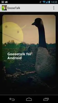 Play Goose Talk