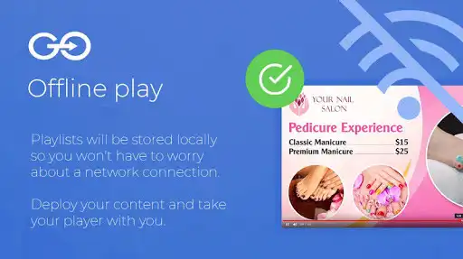 Play GoPlay - Digital Signage as an online game GoPlay - Digital Signage with UptoPlay