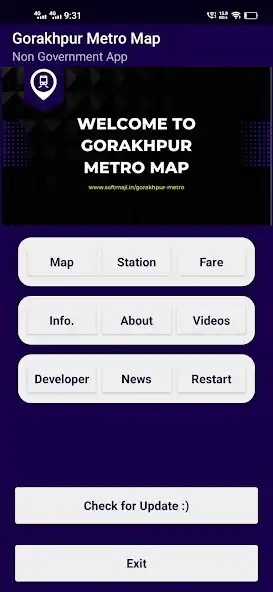 Play Gorakhpur Metro Map as an online game Gorakhpur Metro Map with UptoPlay