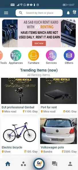 Play Go Renting - Rent Anything as an online game Go Renting - Rent Anything with UptoPlay