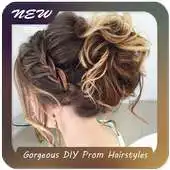 Free play online Gorgeous DIY Prom Hairstyles APK