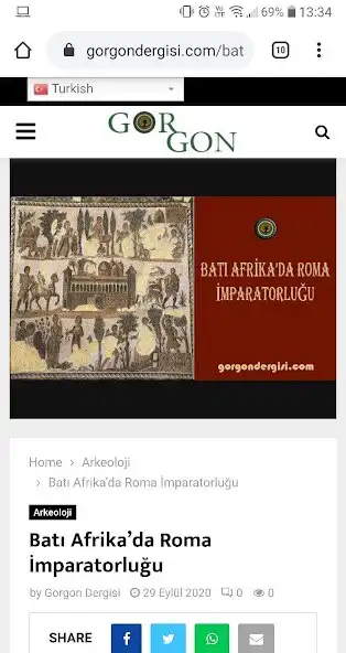 Play Gorgon Dergisi as an online game Gorgon Dergisi with UptoPlay