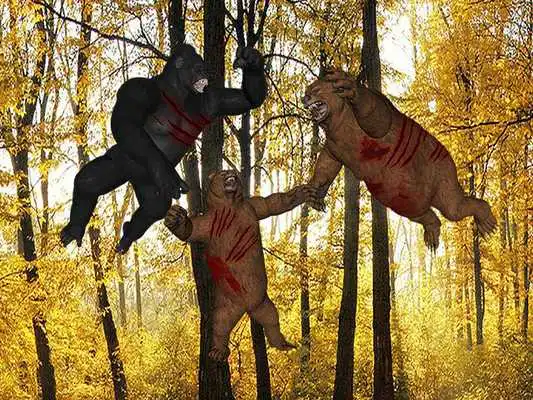 Play Gorilla Bear Battle