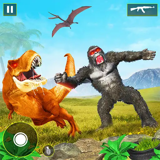 Play Gorilla City Rampage Dino Game APK Play Gorilla City Rampage Dino Game APK