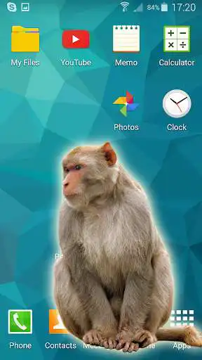 Play Gorilla in phone prank as an online game Gorilla in phone prank with UptoPlay