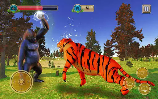 Play Gorilla Jungle - Final Battle  and enjoy Gorilla Jungle - Final Battle with UptoPlay