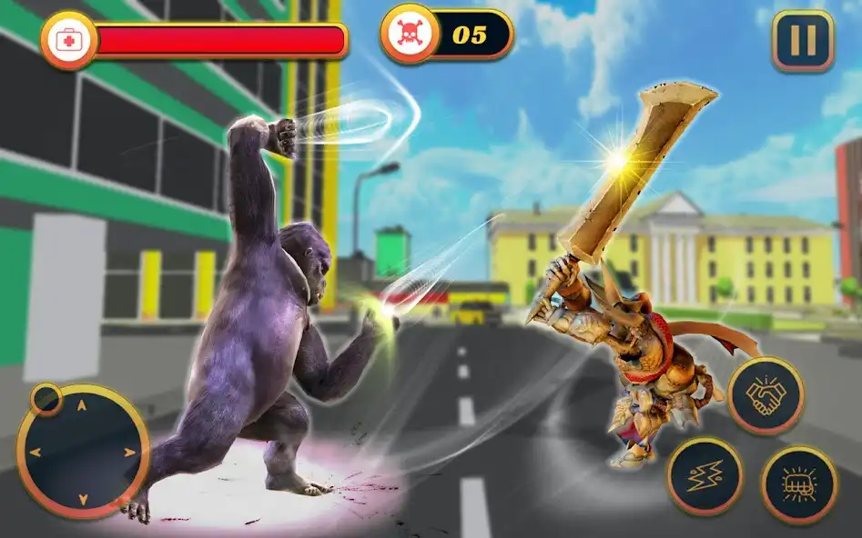 Play Gorilla Kong Escape City Rampage as an online game online Gorilla Kong Escape City Rampage with UptoPlay Play Gorilla Kong Escape City Rampage as an online game Gorilla Kong Escape City Rampage with UptoPlay