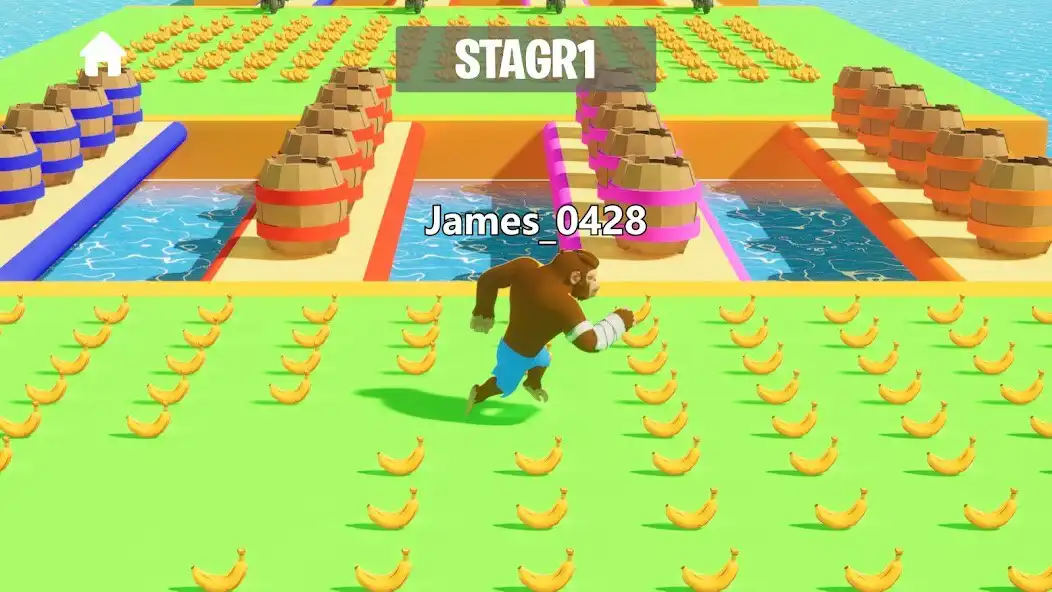 Play Gorilla Race!  and enjoy Gorilla Race! with UptoPlay