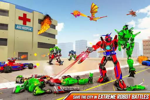 Play Gorilla Robot Car: Robot Games as an online game Gorilla Robot Car: Robot Games with UptoPlay