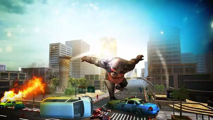 Play Gorilla Simulator Games: Giant Rampage Gorilla 3D