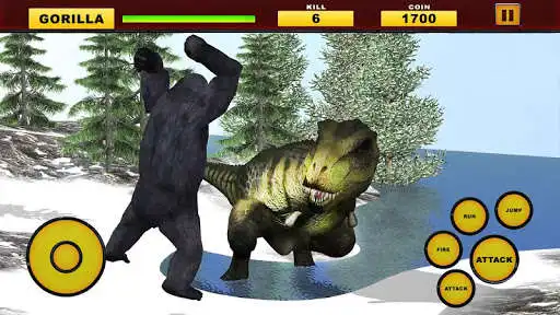 Play Gorilla VS Dinosaur Battle 2019 : Gorilla vs Dino and enjoy Gorilla VS Dinosaur Battle 2019 : Gorilla vs Dino with UptoPlay Play Gorilla VS Dinosaur Battle 2019 : Gorilla vs Dino and enjoy Gorilla VS Dinosaur Battle 2019 : Gorilla vs Dino with UptoPlay