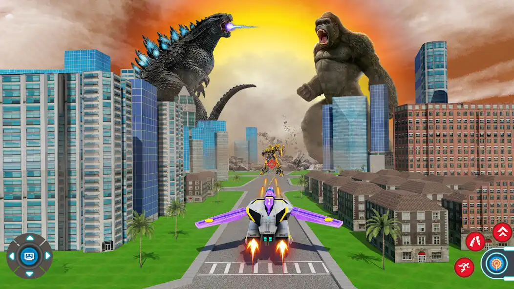 Play Gorilla War Robot Car Games  and enjoy Gorilla War Robot Car Games with UptoPlay