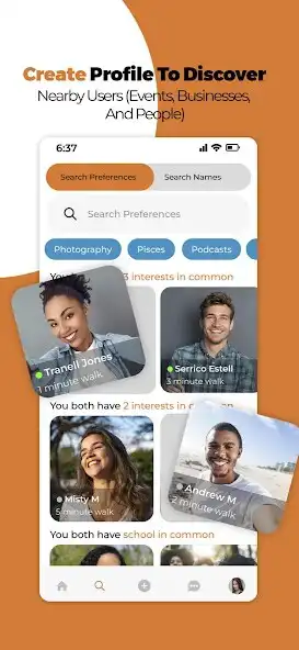 Play GoSayHELLO - Networking Nearby as an online game GoSayHELLO - Networking Nearby with UptoPlay