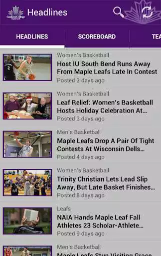 Play Goshen College Athletics  and enjoy Goshen College Athletics with UptoPlay