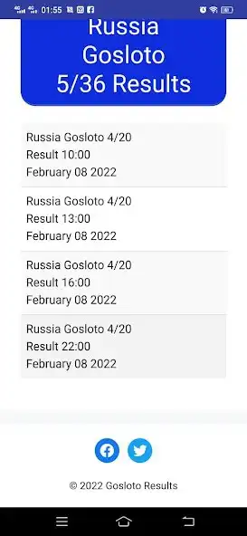 Play Gosloto Results  and enjoy Gosloto Results with UptoPlay