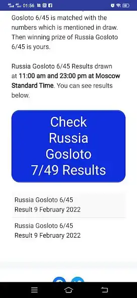 Play Gosloto Results as an online game Gosloto Results with UptoPlay