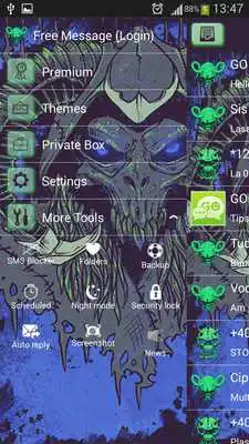 Play GO SMS Demon