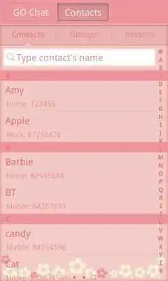 Play GO SMS/GOLauncher Flower theme Play GO SMS/GOLauncher Flower theme