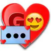 Free play online GO SMS Hearts Theme APK