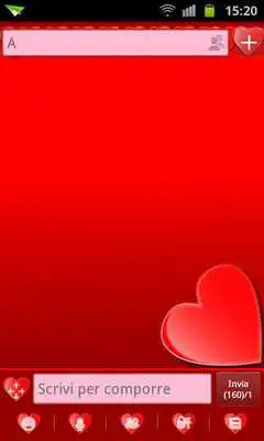Play GO SMS Hearts Theme